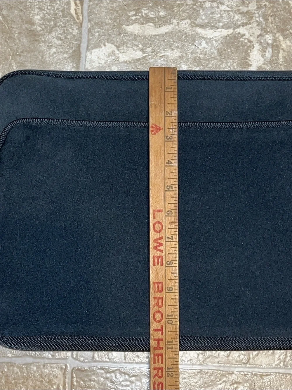 HP Black Zippered laptop computer  Sleeve with Front Pocket
